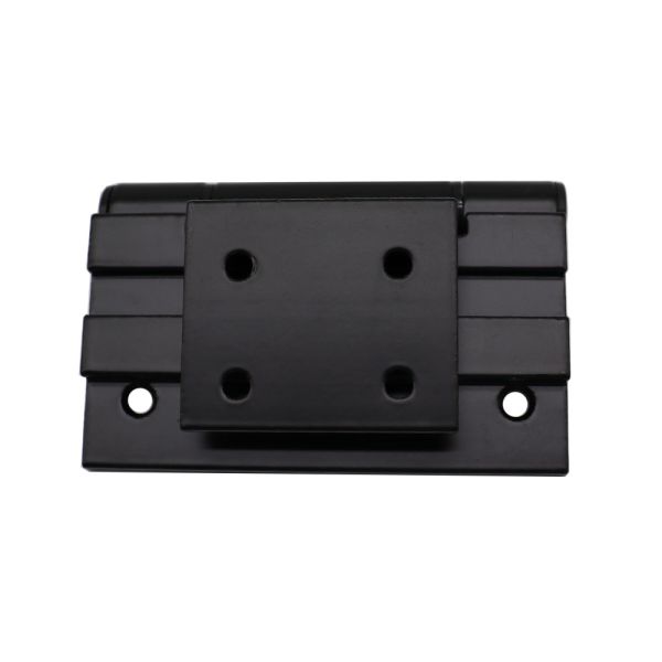 Customizable Black Aluminum Hinge for Flexible Rotation and Smooth Operation in Home and Office