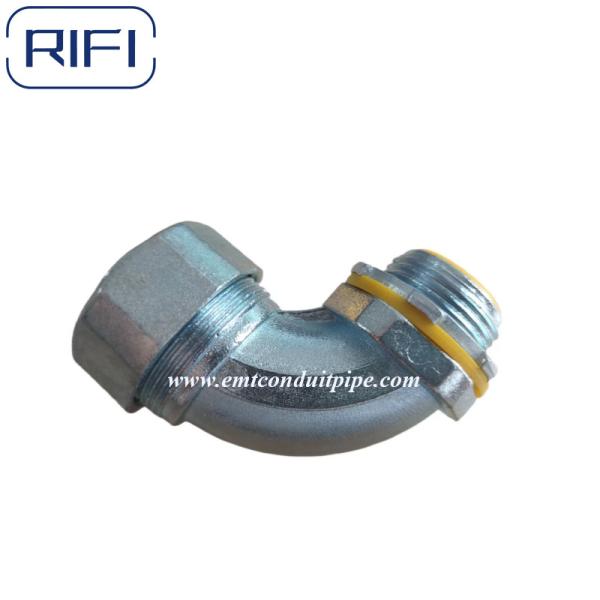 3/8-3/4 Flexible Conduit Fittings Straight And 90 Degree Liquid Tight Flexible Conduit Connector