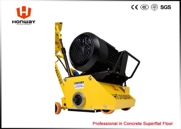 Compact Scarifying Concrete Equipment , Floor Removal Machine Changeable Drum Rotation