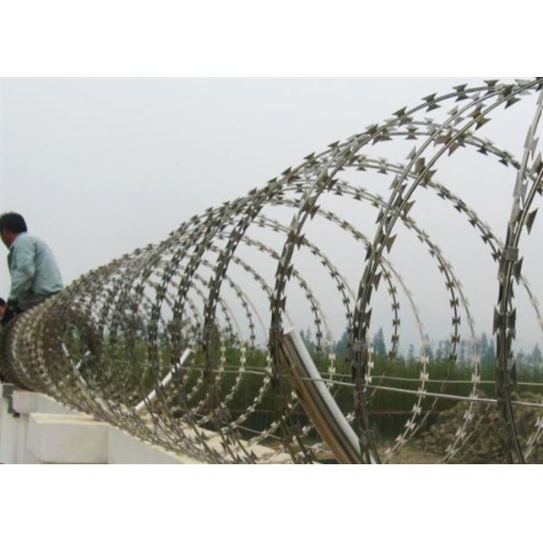 Лезвие бритвы Bto 22 плоского обруча низкоуглеродистое стальное ограждая диаметр 200-980mm катушки провода