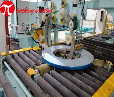 Transporte horizontal 70r/Min Overlap Scope da máquina de envolvimento GG1000 da bobina de aço 10%-90%