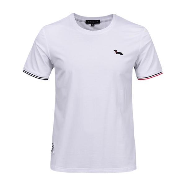 Wholesale men casual  t shirts logo  china,t shirt manufacturing companies china