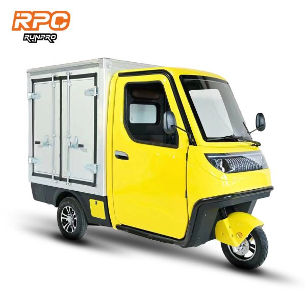 Front 3.50-10 Rear 4.00-10 1kw 2.5kw Tricycle Motorcycle with 1 Seat and 3 Wheels