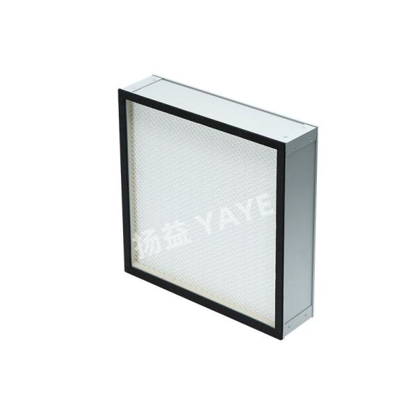 High Efficiency Pleated H13 Hepa Filter Aluminum Frame For Ultra Cleanroom
