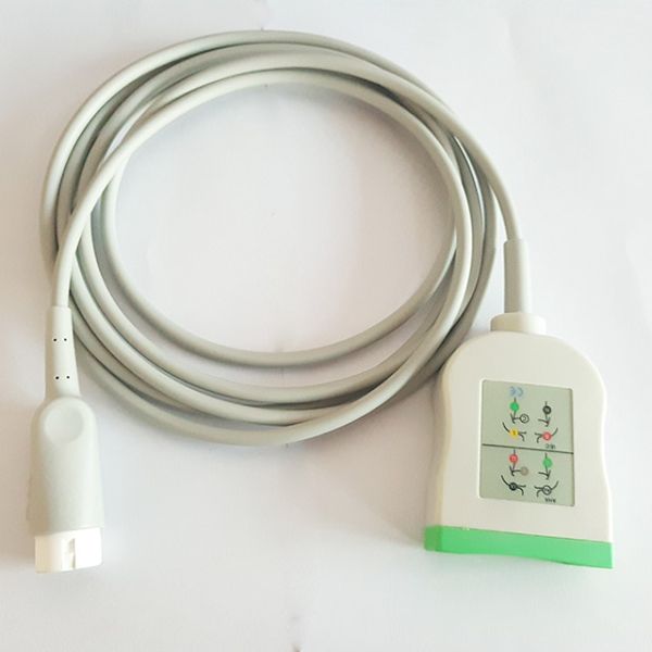 PH 10 Leads TPU 2.2m Length ECG Trunk Cable For HP