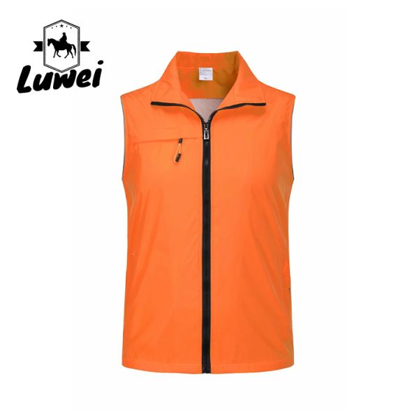 Nuevo masculino Casual Verano Gran tamaño Reflector Slim Fit Rebozo Utilidad Cerrajas delgadas Vestidos de trabajo chalecos de gran tamaño chalecos para hombres