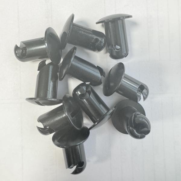 Black Aluminum Sprint Car DZUS Fasteners 5/16 x 0.500 Inch Quarter Turn DZUS Button for Race Car Part Replacement