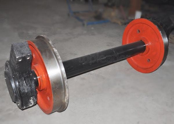 Factory direct sale rail handing carriage wheel with cast steel material