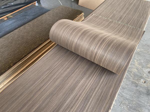 Engineered Oak Veneer Natural Smoked Oak Color For Furniture Manufacture