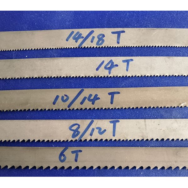 Bi-Metal Band Saw Blade for Various Metal Cutting 14/18 Teeth Shape Customized Length