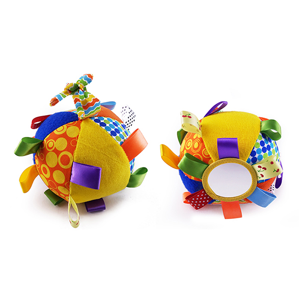 BPA Free Toddler Teether Infant Baby Toys Plush Teething Animal Food Grade