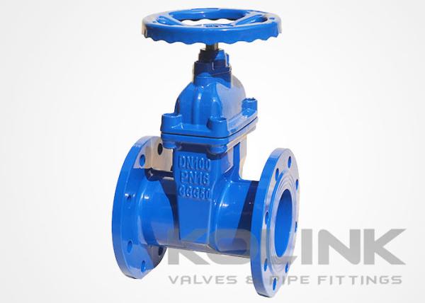 BS5163 Válvula de porta sentada resistente Ferro dúctil GGG40 GGG50
