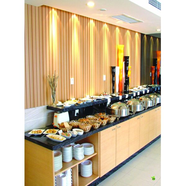 Интегрированная стена из ПВХ экологически чистый внутренний фон