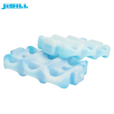 Bloco de gelo especial material do leite materno da forma do HDPE com 6 furos para a cerveja do vinho