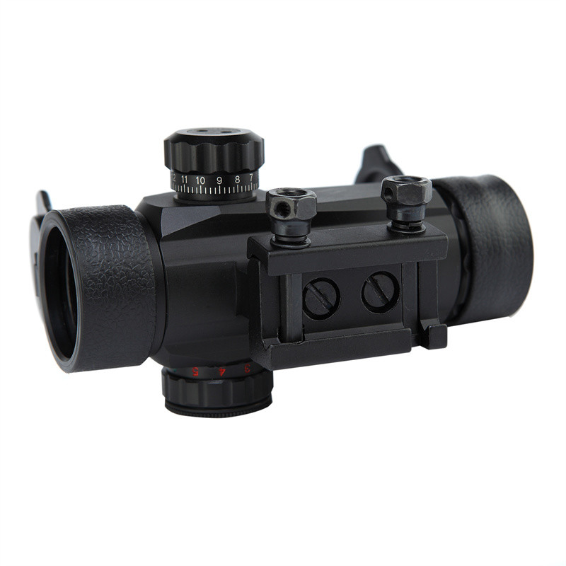 Зеленый цвет RD043 1X35 и красная видимость точки с рельсом 20mm для личного огнестрельного оружия и HuntingRifles