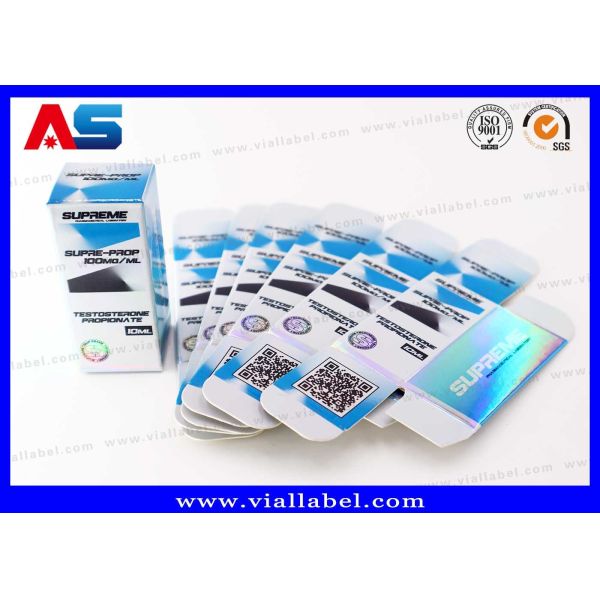 Напечатанная пробирка 10ml кладет коробку в коробку пробирки медицины упаковывая бутылки капельницы 2ml бутылки/20ml