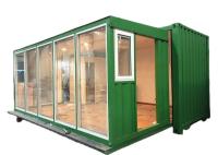 Casa modular expansível da única casa pré-fabricada do quarto duplo 20ft