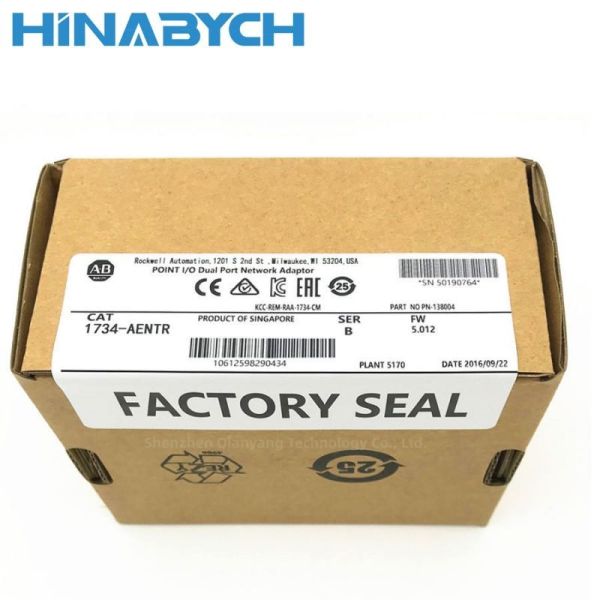                    The New Original Ab Allen Bradley1734 PLC Ethernet/IP Network Adapter Module 1734-Aentr             