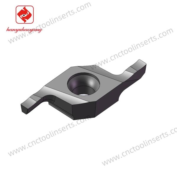 Grooving CNC insert, D9.525-23.225-1.85Wx6.0-R1.4，machine tool insert, made of cemented carbide, factory - direct sale