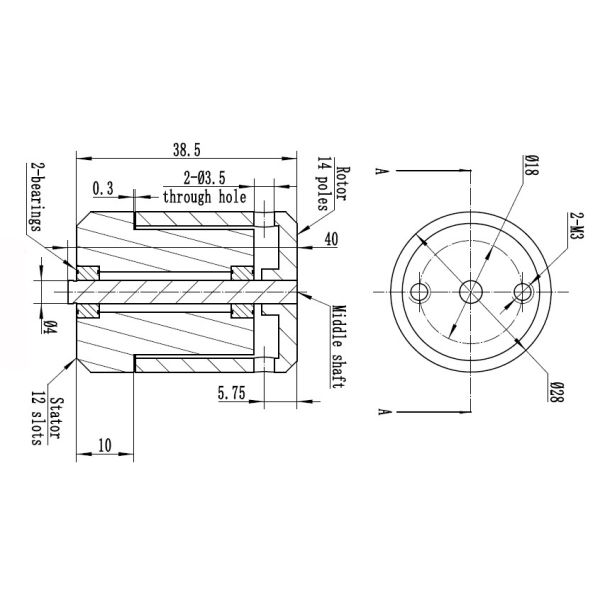 motor 6657rpm - del empujador del submarino 13.5A motor sin cepillo submarino 7000rpm