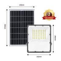 Le rendement élevé actionné par Soalr en aluminium 170lm/W EMC de Ligtht d'inondation du moulage mécanique sous pression LED