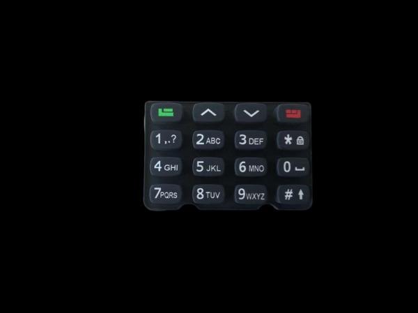 Custom Silicone Rubber Keypad for Intercom Systems
