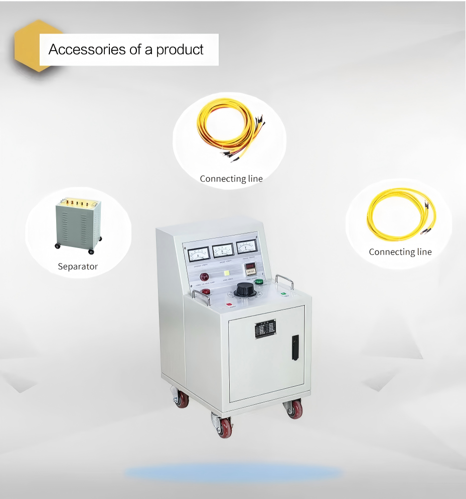 0.1 Class Accuracy High Current Primary Injection Tester for Relay and Circuit Breaker Calibration