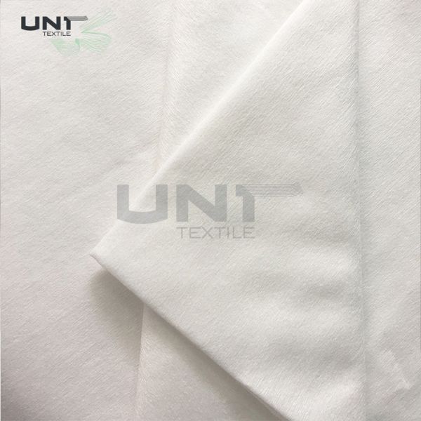 EF Weave Cotton Spunlace Nonwoven Fabric Hot Rolled Cutting