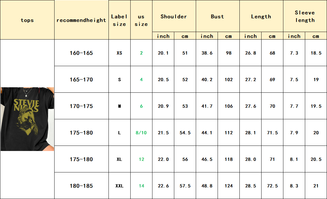 70cm 71.5cm Women T Shirts Regular Fit Crew Neck Shirt Womens