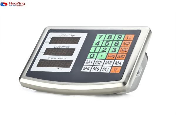 Indicateur de balance de type LED-LCD pour applications industrielles avec ligne d'alimentation personnalisée