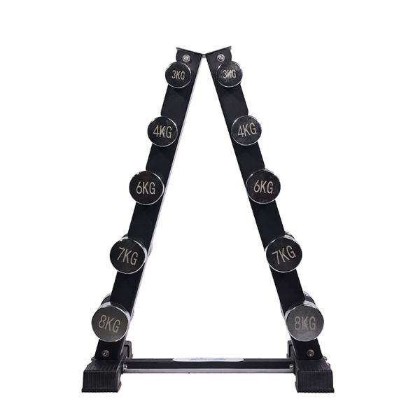 Many Layers Storage Holder Portable Dumbbell Rack Fitness Tower Stand for Commercial