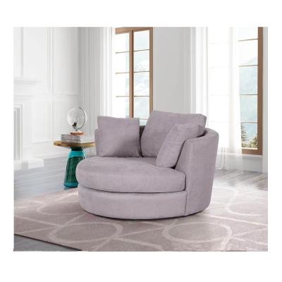Durable Fabric Leisure Sofa Chair , Anti Abrasion Single Seater Couch Sofa