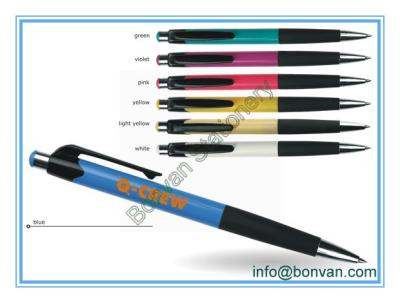 advertising promotional hotel ball pen, printed hotel plastic pen