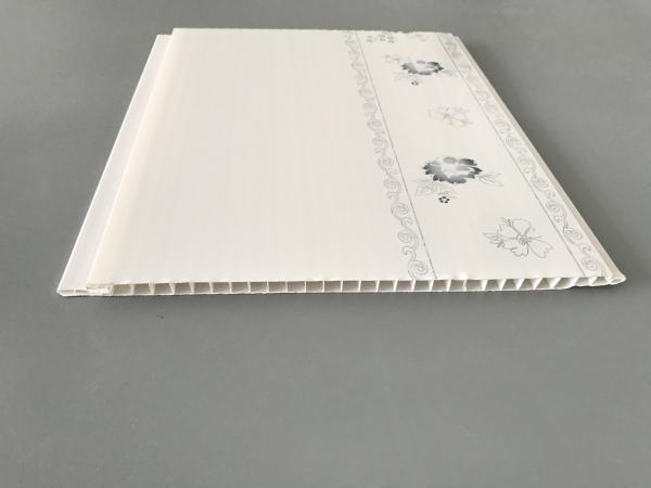 One Side Flower Design Waterproof Wall Panels Size is 200 × 7mm