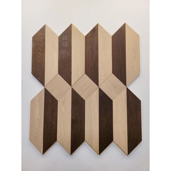 Жилая комната Инженерное деревянное покрытие планка с художественным дизайном паркета