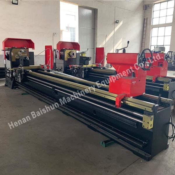 Máquina de torno de metal horizontal caixa de engrenagens de grande diâmetro DRO de carga pesada