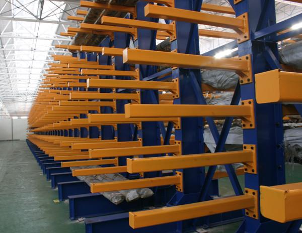 1000 kg/brazo Estantes de almacenamiento con voladizo Sistemas de estanterías de almacenamiento pesado