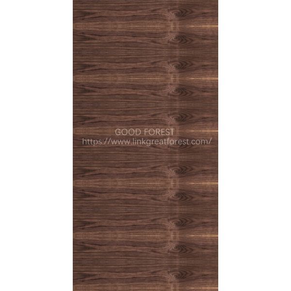 Contreplaqué de luxe en placage de bois de fil de couronne de noyer naturel