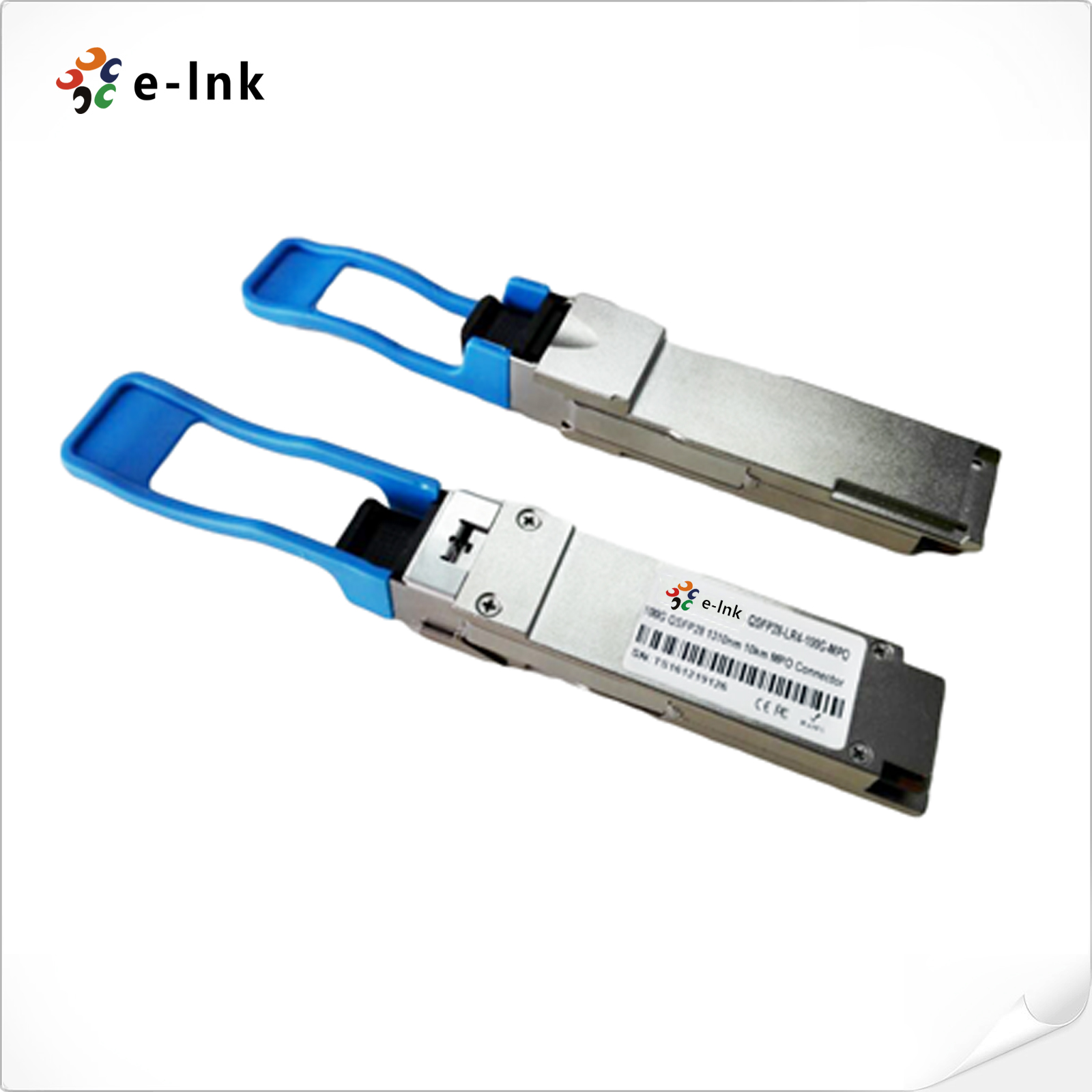 режим соединителя модуля 1310nm MTP MPO приемопередатчика 40G 10KM QSFP одиночный