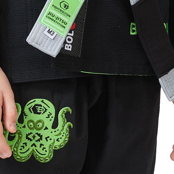 Pearl Weave Lightweight Jiu Jitsu Gi For Boys With 350 GSM Fabric And Custom Design