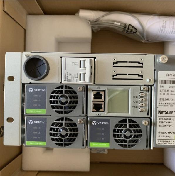 Subrack del sistema de alimentación de CC de 48 V de Vertiv NetSure 531 A31-S3 Sistema de alimentación integrado
