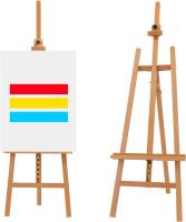 Peinture à hauteur réglable Affichage en bois Échafaudage Pour les artistes débutants Étudiants