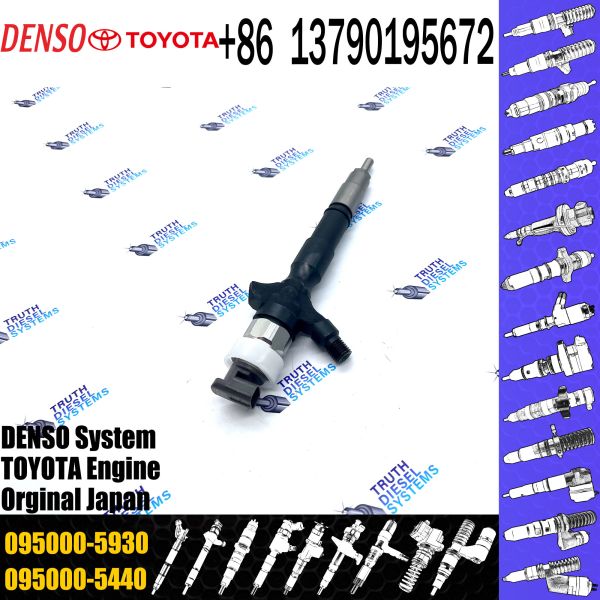 common rail injector 095000-5930 for toyota truck diesel pump injector 23670-09060 for toyota high pressure engine