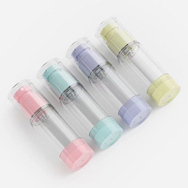 Customized 15ml 30ml 50ml 80ml 100ml 120ml Plastic Bottle Vacuum Cosmetic Serums Creams Bottle