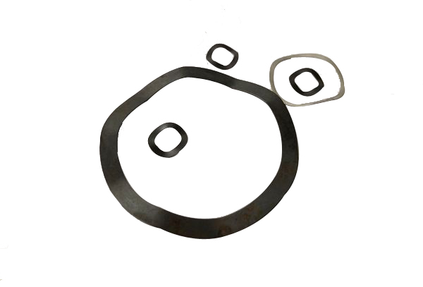 Черный e - покрывая кривая набивкой кольца металла формирует для амортизатора удара автомобиля