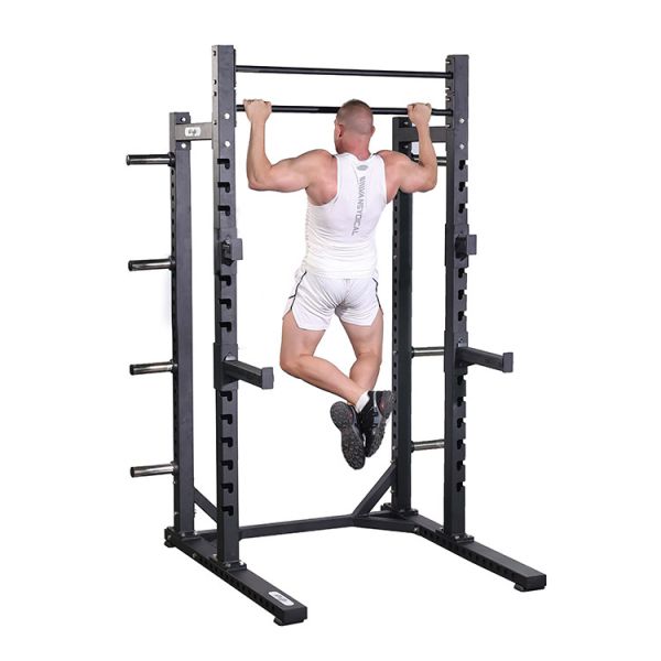 Multifunction Gym Rack for Unisex Training of Chest Leg and Back Muscular Development