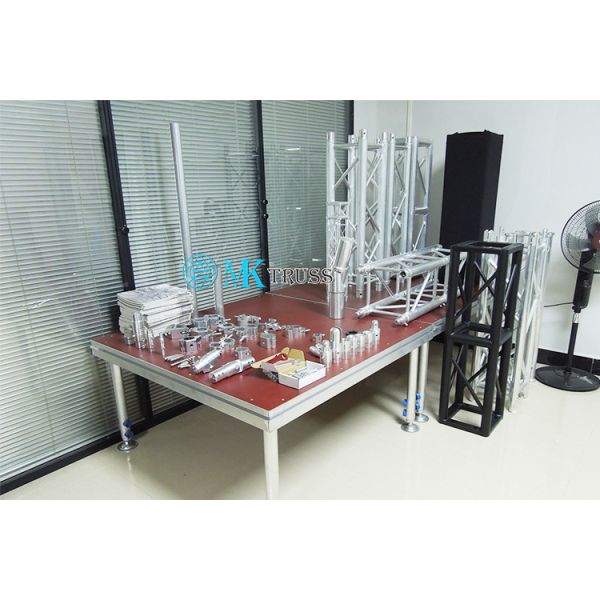 18мм фанера или закаленное стекло верхний алюминий на открытом воздухе Мобильные мероприятия для сцены