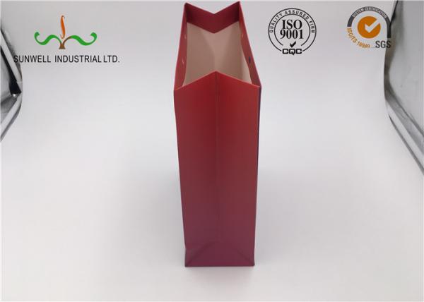 Customize Coated Fold Able Printed Paper Bags For Luxury Gift , Paper Shopping Bags
