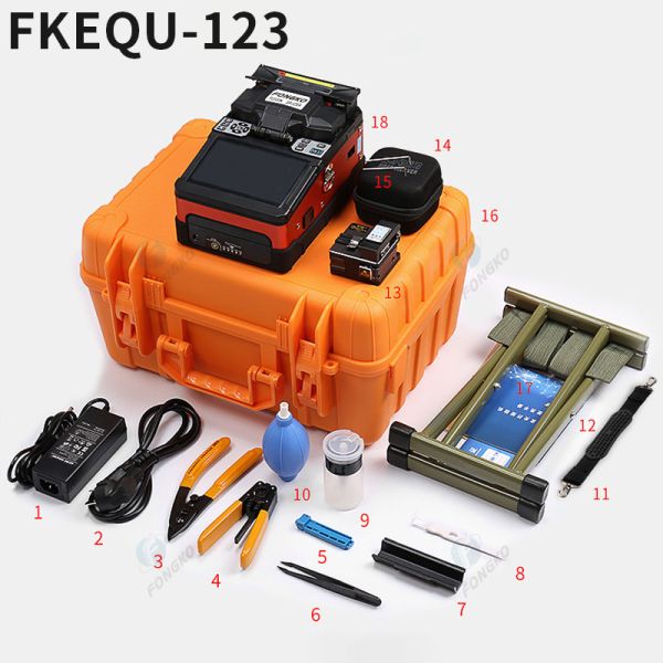 Машина оптического волокна FONGKO FKEQU-123 соединяя с коробкой