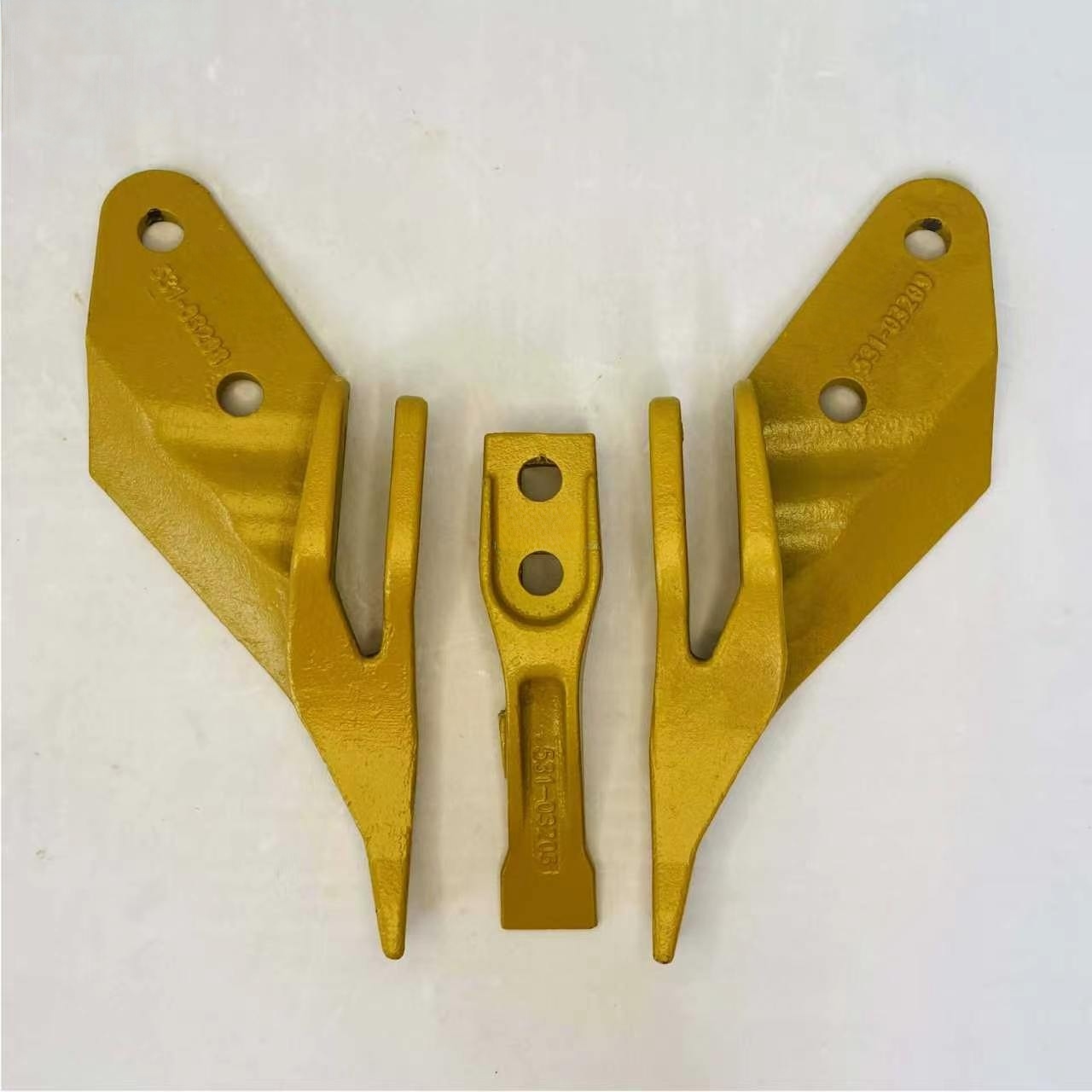 Excavator Parts Bucket Teeth 531-03208 531-03209 Side Cutter Tip for Jcb 3cx Backhoe Loader